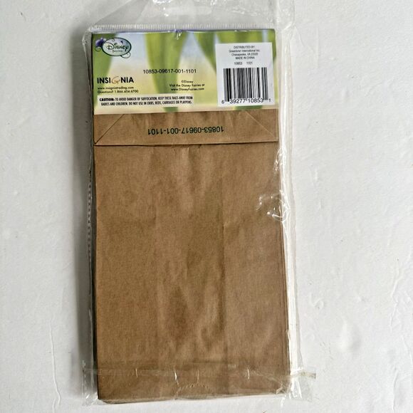 Set of 14 Y2K Disney TINKER BELL Lunch Bags Party Favor Paper Bag Tink Peter Pan - Picture 5 of 7